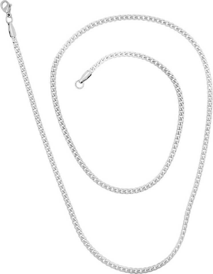 Delicate Men's Silver Plated Chain